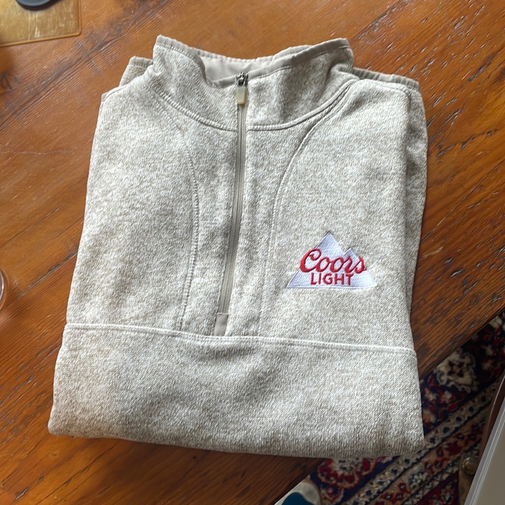 Coors Light Fleece Quarter Zip